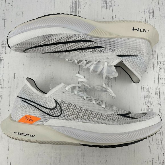 Nike Running Shoes Size 12 Mens ZoomX Streakfly 5K 10K White Lightweight Racing - Picture 5 of 12